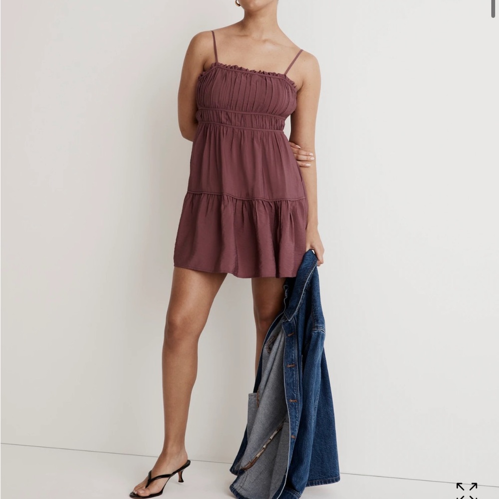 Madewell Sophia Tiered Mini Dress